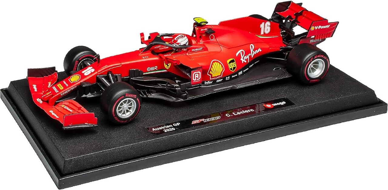 Formule 1 Ferrari SF1000 #16 C. Leclerc Austrian GP 2020 - 1:18 - Bburago