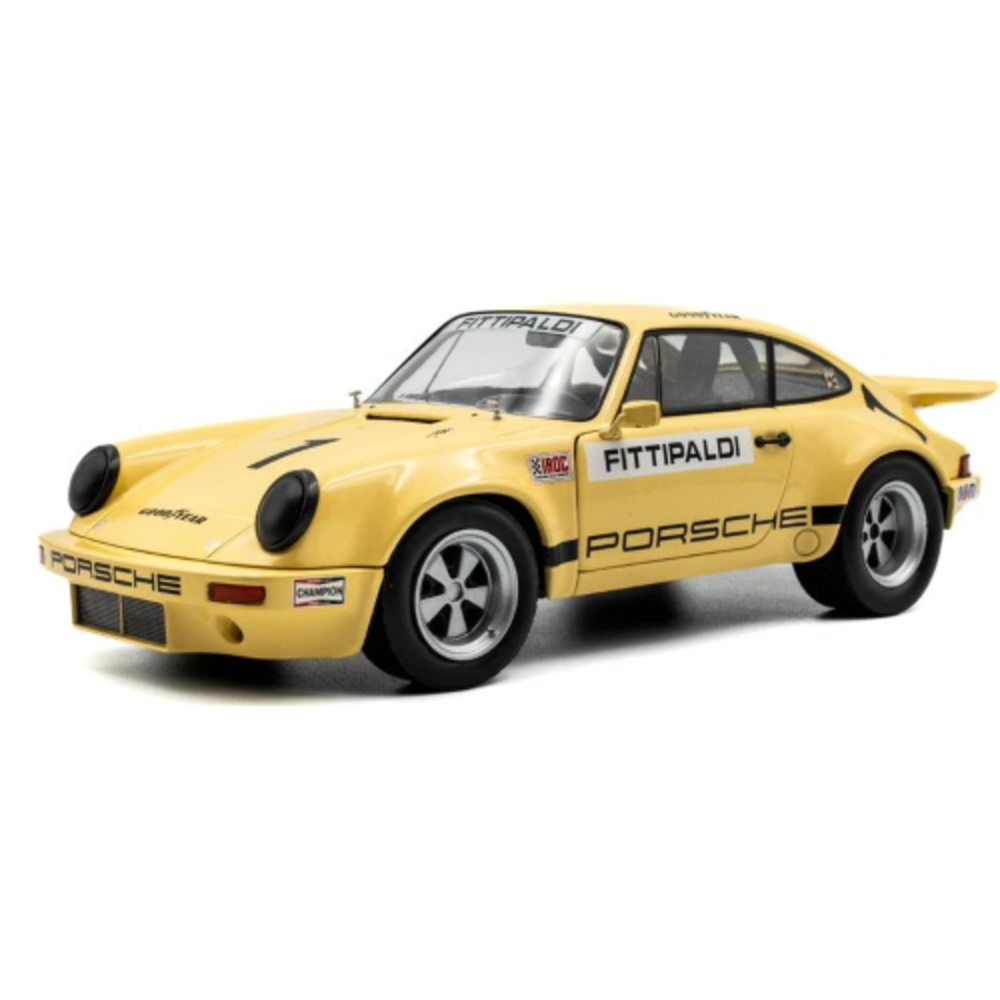 Porsche Porsche 911 Carrera 3.0 RSR #1 IROC Riverside (USA) 1973  - 1:18 - Solido