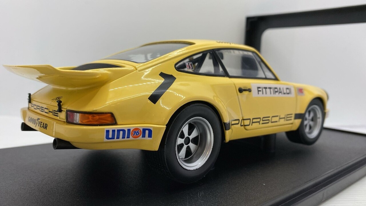 Porsche Porsche 911 Carrera 3.0 RSR #1 IROC Riverside (USA) 1973  - 1:18 - Solido