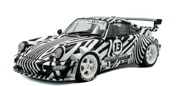 Porsche Porsche 911/964 #13 RWB Body Kit 'The Zebra' 1994 - 1:18 - Solido Porsche Porsche 911/964 #13 RWB Body Kit 'The Zebra' 1994 - 1:18 - Solido