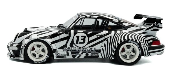 Porsche Porsche 911/964 #13 RWB Body Kit 'The Zebra' 1994 - 1:18 - Solido Porsche Porsche 911/964 #13 RWB Body Kit 'The Zebra' 1994 - 1:18 - Solido