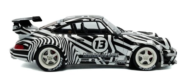 Porsche Porsche 911/964 #13 RWB Body Kit 'The Zebra' 1994 - 1:18 - Solido Porsche Porsche 911/964 #13 RWB Body Kit 'The Zebra' 1994 - 1:18 - Solido
