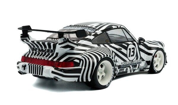 Porsche Porsche 911/964 #13 RWB Body Kit 'The Zebra' 1994 - 1:18 - Solido Porsche Porsche 911/964 #13 RWB Body Kit 'The Zebra' 1994 - 1:18 - Solido