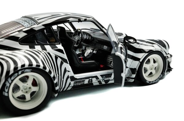 Porsche Porsche 911/964 #13 RWB Body Kit 'The Zebra' 1994 - 1:18 - Solido Porsche Porsche 911/964 #13 RWB Body Kit 'The Zebra' 1994 - 1:18 - Solido