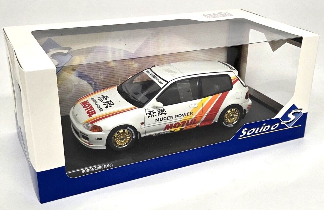 Honda Honda Civic (EG6) Mugen Power Racing 1992 - 1:18 - Solido