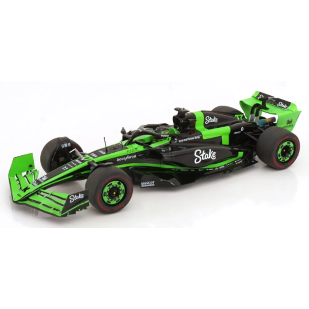 Formule 1 Sauber C44 Team Stake Kick #77 GP Bahrain 2024 - 1:18 - Solido Formule 1 Sauber C44 Team Stake Kick #77 GP Bahrain 2024 - 1:18 - Solido