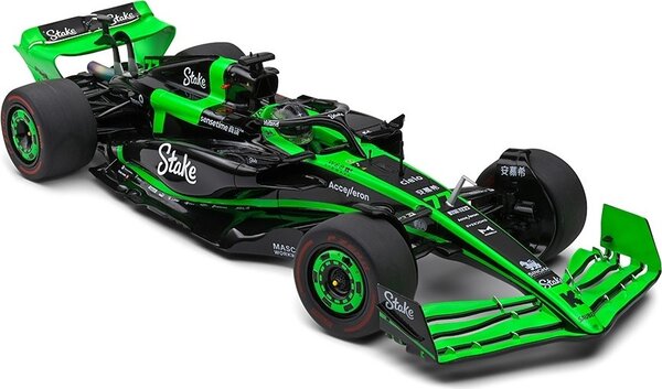 Formule 1 Sauber C44 Team Stake Kick #77 GP Bahrain 2024 - 1:18 - Solido Formule 1 Sauber C44 Team Stake Kick #77 GP Bahrain 2024 - 1:18 - Solido