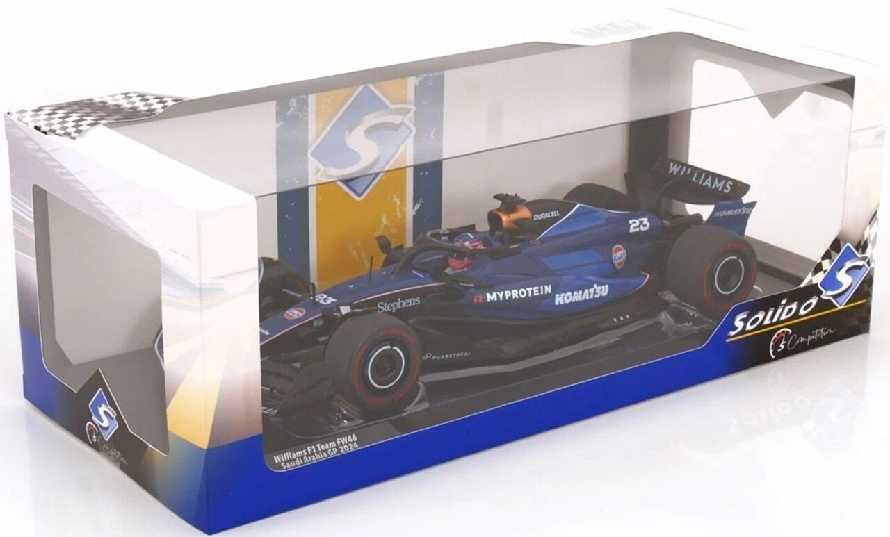 Fomule 1 Williams FW46 #23 GP Saudi Arabia 2024 - 1:18 - Solido
