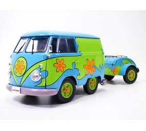 Volkswagen Volkswagen T1 Van Kool Combi + Trailer 'Ghosthunters' 1950 - 1:18 - Solido Volkswagen Volkswagen T1 Van Kool Combi + Trailer 'Ghosthunters' 1950 - 1:18 - Solido