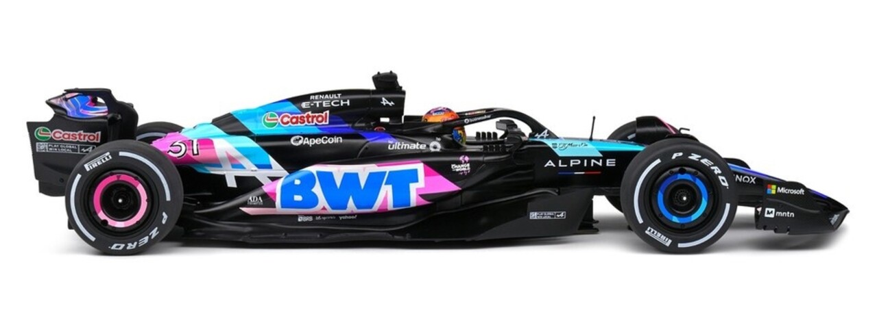 Fomule 1 Alpine A524 #31 Team BWT Alpine GP Miami 2024 E. Ocon - 1:18 - Solido Fomule 1 Alpine A524 #31 Team BWT Alpine GP Miami 2024 E. Ocon - 1:18 - Solido