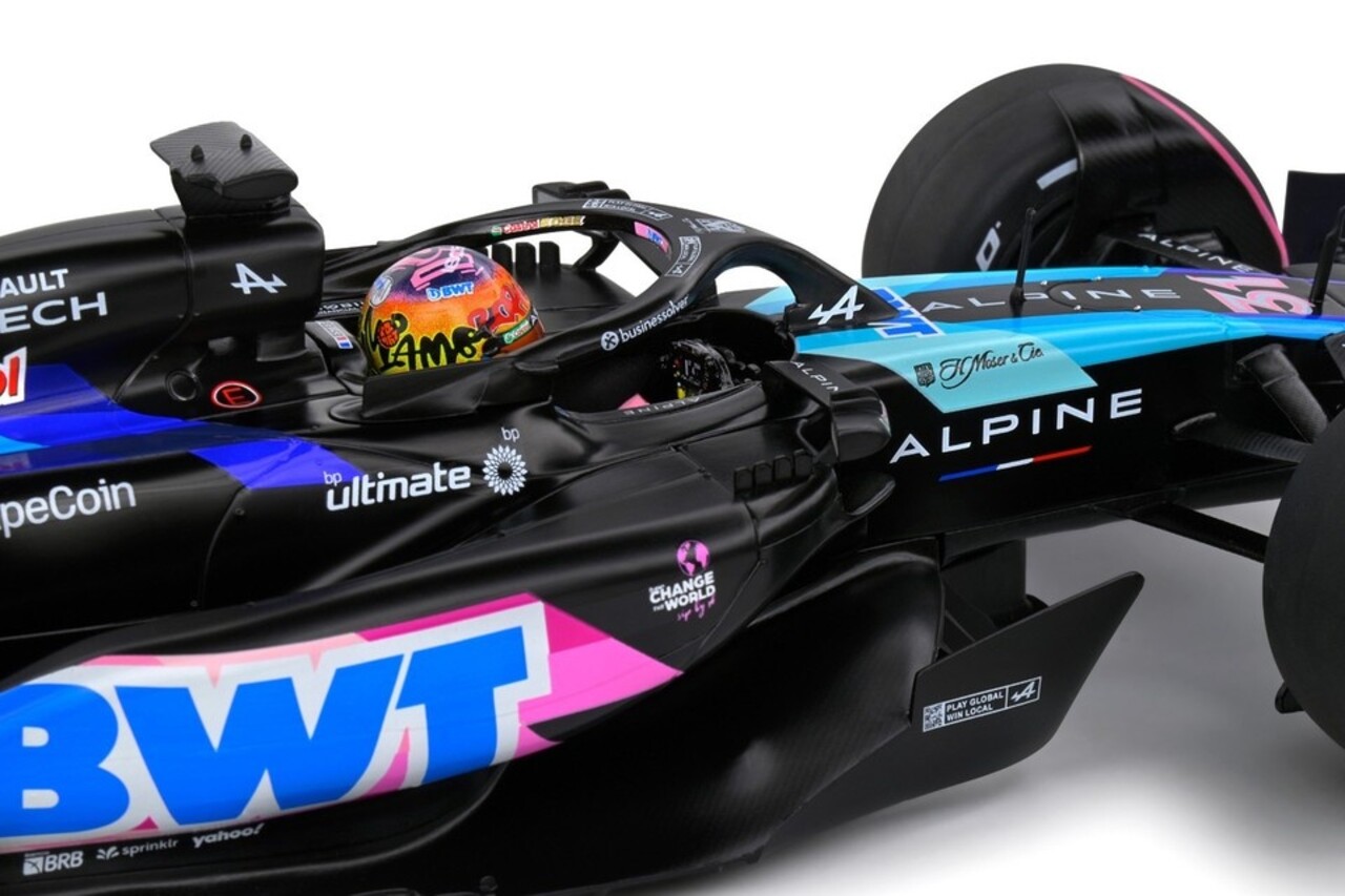 Fomule 1 Alpine A524 #31 Team BWT Alpine GP Miami 2024 E. Ocon - 1:18 - Solido Fomule 1 Alpine A524 #31 Team BWT Alpine GP Miami 2024 E. Ocon - 1:18 - Solido