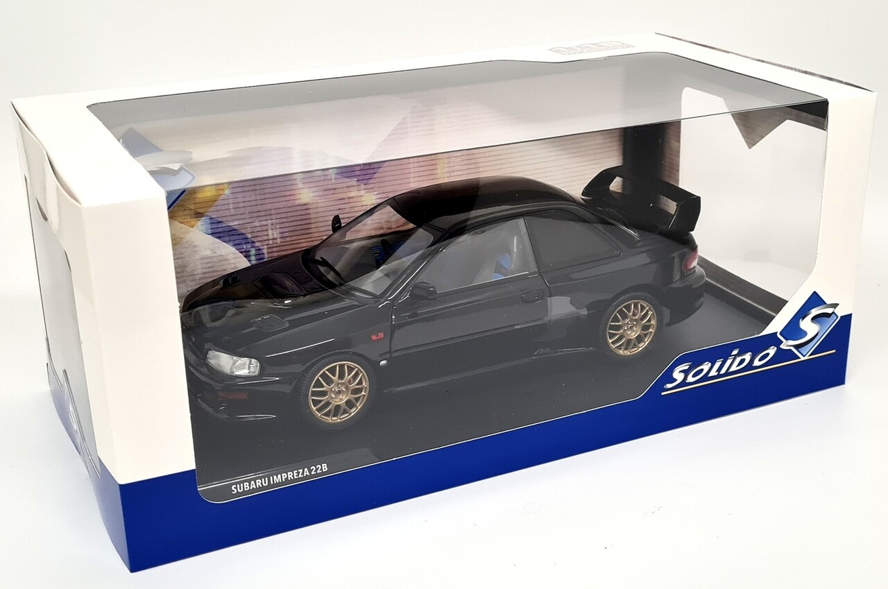 Subaru Subaru Impreza 22B 1998 - 1:18 - Solido Subaru Subaru Impreza 22B 1998 - 1:18 - Solido