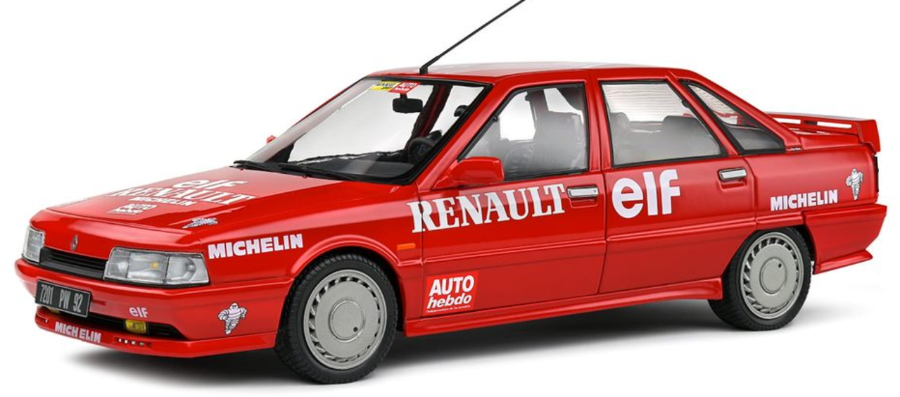 Renault Renault R21 Turbo MKI Speed Record on Ice 1988 - 1:18 - Solido