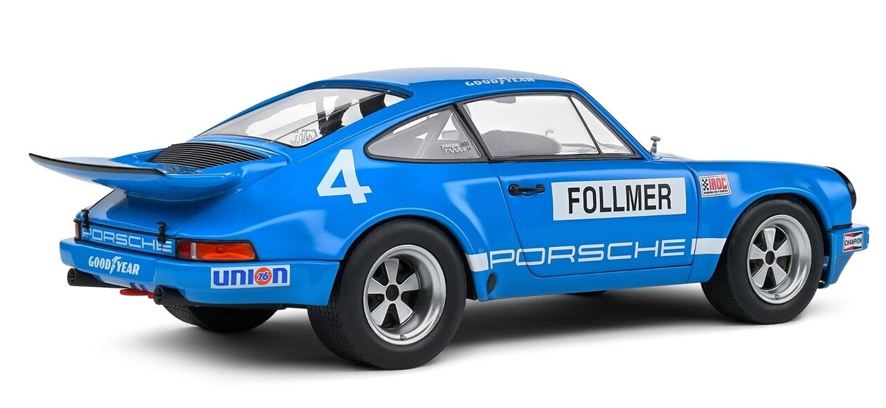 Porsche Porsche 911 Carrera 3.0 RSR #4 International Race of Champions Riverside (USA) 1974 - 1:18 - Solido