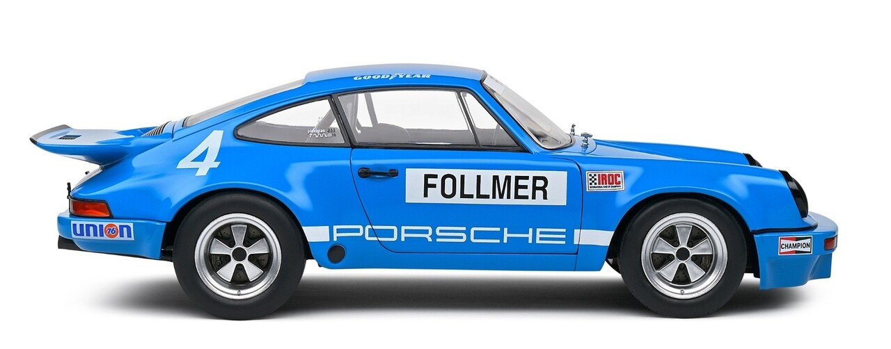 Porsche Porsche 911 Carrera 3.0 RSR #4 International Race of Champions Riverside (USA) 1974 - 1:18 - Solido