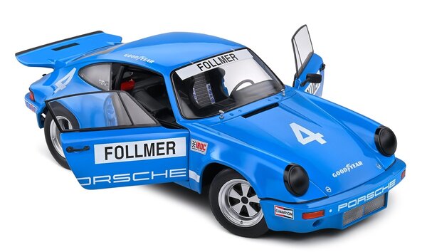 Porsche Porsche 911 Carrera 3.0 RSR #4 International Race of Champions Riverside (USA) 1974 - 1:18 - Solido