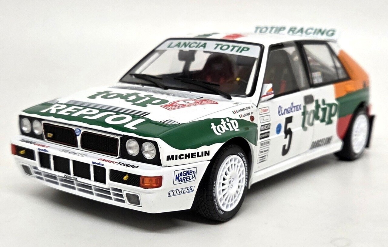 Lancia Lancia Delta HF Integrale #5 Rally Monte Carlo 1993 - 1:18 - Solido Lancia Lancia Delta HF Integrale #5 Rally Monte Carlo 1993 - 1:18 - Solido