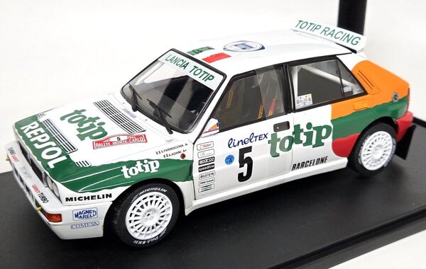 Lancia Lancia Delta HF Integrale #5 Rally Monte Carlo 1993 - 1:18 - Solido Lancia Lancia Delta HF Integrale #5 Rally Monte Carlo 1993 - 1:18 - Solido