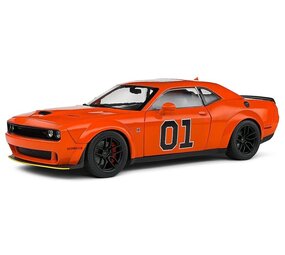 Dodge Dodge Challenger R/T Scat Pack Widebody General Lee Hazzard Tribute 2023- 1:18 - Solido Dodge Dodge Challenger R/T Scat Pack Widebody General Lee Hazzard Tribute 2023- 1:18 - Solido