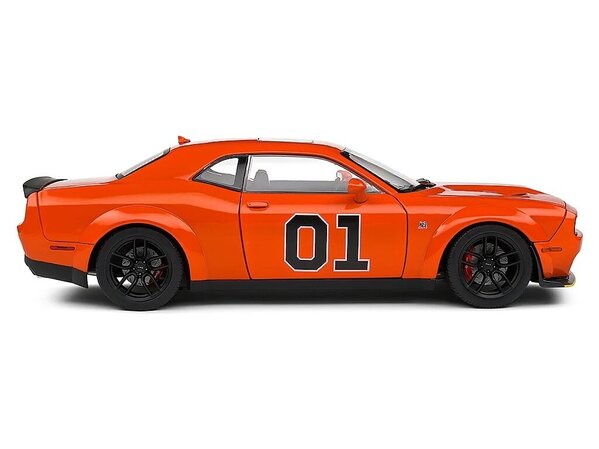 Dodge Dodge Challenger R/T Scat Pack Widebody General Lee Hazzard Tribute 2023- 1:18 - Solido Dodge Dodge Challenger R/T Scat Pack Widebody General Lee Hazzard Tribute 2023- 1:18 - Solido
