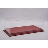 Atlantic Acrylic Display Case Mulhouse CARBON Red Leather Base - 1:43 - Atlantic Atlantic Acrylic Display Case Mulhouse CARBON Red Leather Base - 1:43 - Atlantic