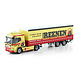 Daf DAF XD SH + Sky Lights + Side Window 4x2 + Semi Box Trailer 2 Axle 'Van Reenen' - 1:50 - WSI Models Daf DAF XD SH + Sky Lights + Side Window 4x2 + Semi Box Trailer 2 Axle 'Van Reenen' - 1:50 - WSI Models