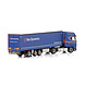 Daf DAF XG+ 4x2 + Tridec Curtainside Semitrailer 3 Axle 'Bos Dynamics' - 1:50 - WSI Models Daf DAF XG+ 4x2 + Tridec Curtainside Semitrailer 3 Axle 'Bos Dynamics' - 1:50 - WSI Models