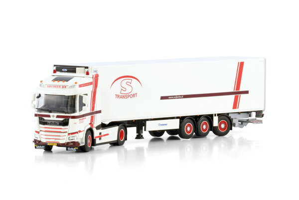 Daf DAF XF SH + Sky Lights 4x2 + Tridec Reefer Semitrailer 3 Axle 'Suijker BV' - 1:50 - WSI Models Daf DAF XF SH + Sky Lights 4x2 + Tridec Reefer Semitrailer 3 Axle 'Suijker BV' - 1:50 - WSI Models