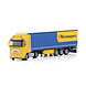 Daf DAF XG 4x2 + Curtainside Semitrailer 3 Axle 'PV Transport' - 1:50 - WSI Models Daf DAF XG 4x2 + Curtainside Semitrailer 3 Axle 'PV Transport' - 1:50 - WSI Models
