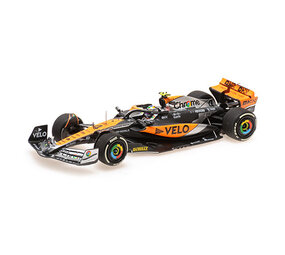 Formule 1 McLaren F1 Team MCL60, Norris, 2nd British GP 2023 - 1:43 - Minichamps