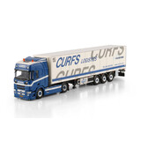 Scania Scania R Highline CR20H 4x2 + Reefer Trailer 3 Axle 'Curfs Logistics' - 1:50 - WSI Models