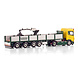 Scania Scania S Normal CS20N 4x2 + Brick Semitrailer 4 Axle + Crane 'E. de Vries' - 1:50 - WSI Models Scania Scania S Normal CS20N 4x2 + Brick Semitrailer 4 Axle + Crane 'E. de Vries' - 1:50 - WSI Models