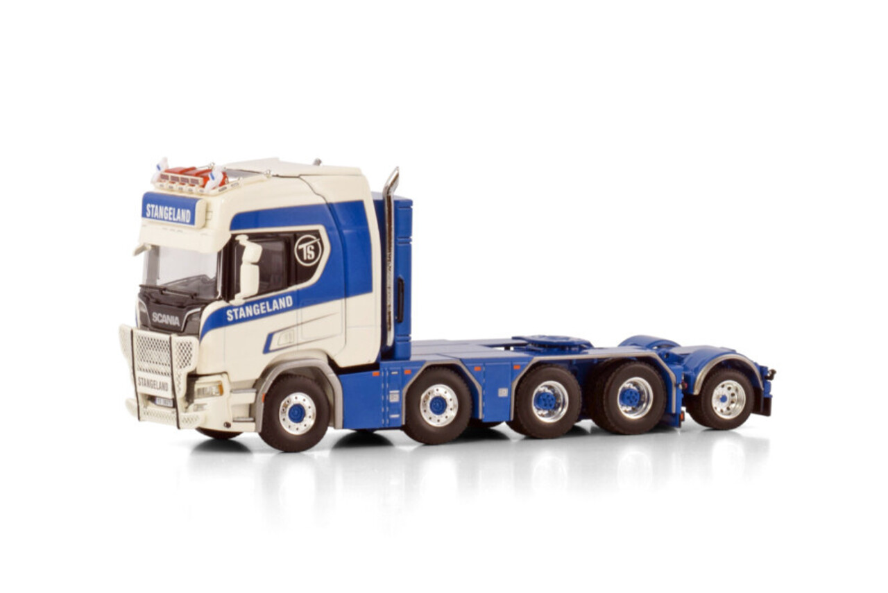 Scania Scania R Highline CR20H 8x4 + Add On Axle 'Stangeland' - 1:50 - WSI Models Scania Scania R Highline CR20H 8x4 + Add On Axle 'Stangeland' - 1:50 - WSI Models