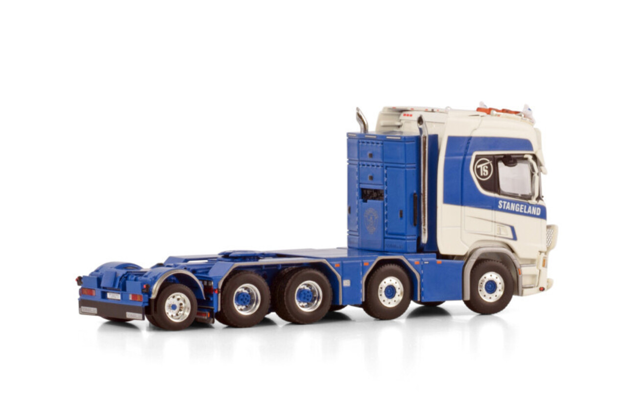 Scania Scania R Highline CR20H 8x4 + Add On Axle 'Stangeland' - 1:50 - WSI Models Scania Scania R Highline CR20H 8x4 + Add On Axle 'Stangeland' - 1:50 - WSI Models