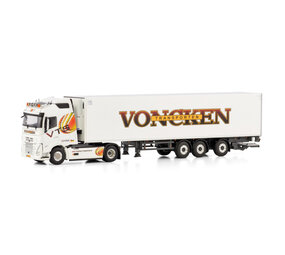 Volvo Volvo FH5 Globetrotter 4x2 + Tridec Reefer Semitrailer 3 Axle 'Voncken Transporten BV' - 1:50 - WSI Models Volvo Volvo FH5 Globetrotter 4x2 + Tridec Reefer Semitrailer 3 Axle 'Voncken Transporten BV' - 1:50 - WSI Models