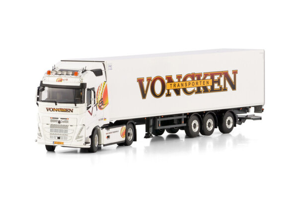 Volvo Volvo FH5 Globetrotter 4x2 + Tridec Reefer Semitrailer 3 Axle 'Voncken Transporten BV' - 1:50 - WSI Models Volvo Volvo FH5 Globetrotter 4x2 + Tridec Reefer Semitrailer 3 Axle 'Voncken Transporten BV' - 1:50 - WSI Models