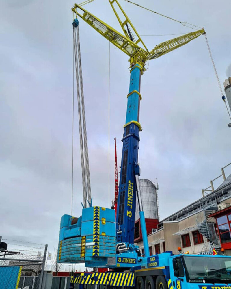 Liebherr Liebherr LTM 1500-8.1 'Jinert' (Sweden) - 1:50 - WSI Models Liebherr Liebherr LTM 1500-8.1 'Jinert' (Sweden) - 1:50 - WSI Models