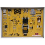 Jaguar Jaguar C-Type Spider Street Version 1952 Parts Display Board - 1:18 - CMC