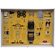 Jaguar Jaguar C-Type Spider Street Version 1952 Parts Display Board - 1:18 - CMC Jaguar Jaguar C-Type Spider Street Version 1952 Parts Display Board - 1:18 - CMC