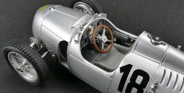 Auto Union Auto Union Type C #18 Eifel Race (Germany) 1936 Bernd Rosemeyer - 1:18 - CMC