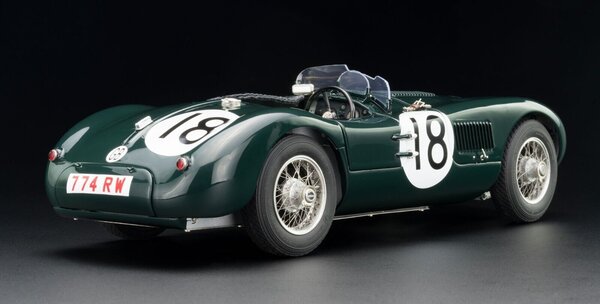 Jaguar Jaguar C-Type #18 Winner 24H Le Mans 1953 - 1:18 - CMC Jaguar Jaguar C-Type #18 Winner 24H Le Mans 1953 - 1:18 - CMC