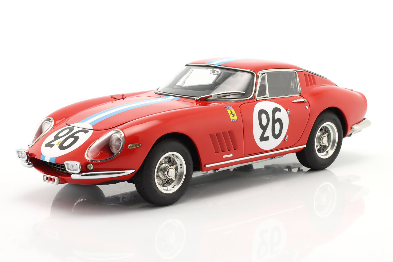 Ferrari Ferrari 275 GTB/C #26 24H Le Mans 1966 - 1:18 - CMC