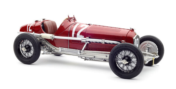 Formule 1 Alfa Romeo F1 P3 #8/#12/ #30 Winner  Set GP France 1932 + Figure Tazio Nuvolari - 1:18 - CMC
