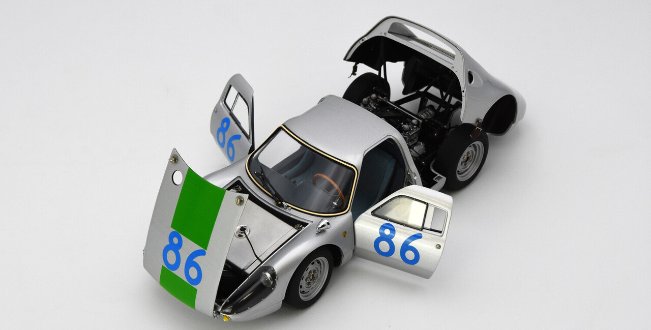 Porsche Porsche 904 Carrera GTS #86 Winner Targa Florio (Sicily) 1964 - 1:18 - CMC
