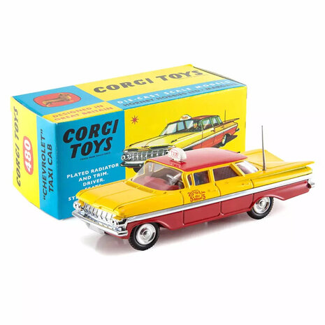 Chevrolet Chevrolet Taxi Cab 1965 - 1:50 - Corgi