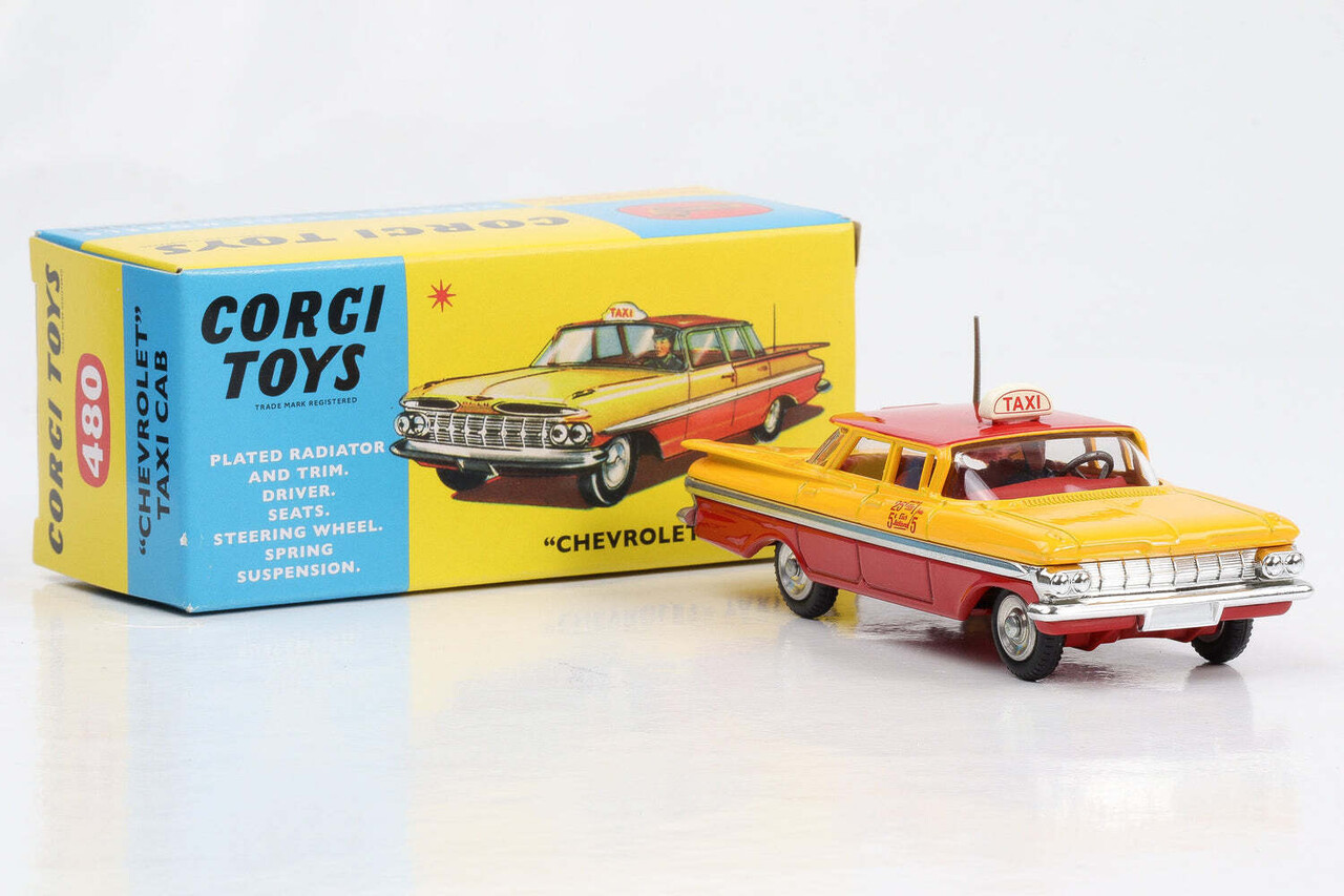 Chevrolet Chevrolet Taxi Cab 1965 - 1:50 - Corgi