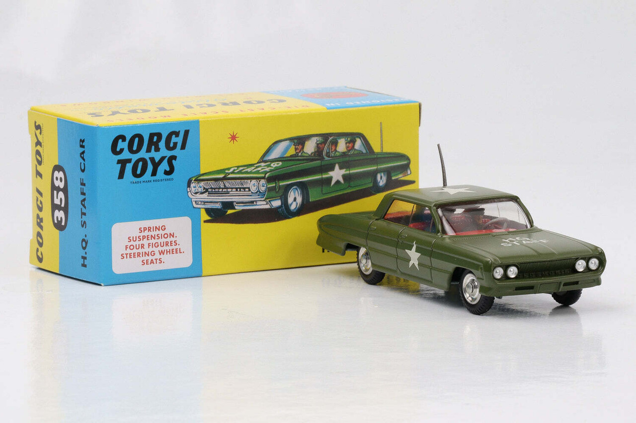 Oldsmobile Oldmobile 88 HQ Staff Car 1965 - 1:50 - Corgi Oldsmobile Oldmobile 88 HQ Staff Car 1965 - 1:50 - Corgi