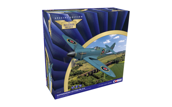 Albatros Spitfire Supermarine PR. MK XIX Rolls Royce  Heritage Hangar - 1:72 - Corgi Albatros Spitfire Supermarine PR. MK XIX Rolls Royce  Heritage Hangar - 1:72 - Corgi