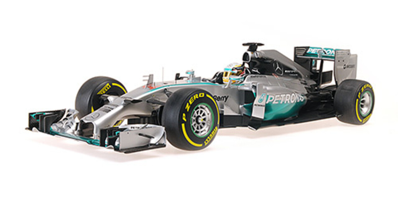 Formule 1 Mercedes AMG Petronas F1 Team W05, Hamilton, WC 2014 - 1:12 - Minichamps Formule 1 Mercedes AMG Petronas F1 Team W05, Hamilton, WC 2014 - 1:12 - Minichamps