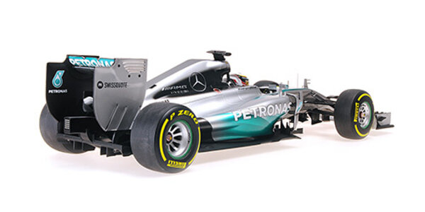 Formule 1 Mercedes AMG Petronas F1 Team W05, Hamilton, WC 2014 - 1:12 - Minichamps Formule 1 Mercedes AMG Petronas F1 Team W05, Hamilton, WC 2014 - 1:12 - Minichamps